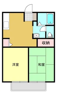 セントレージ立石A【2階】の間取り