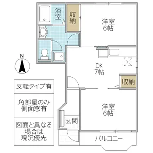 ポルト・リヴェール I【1階】の間取り