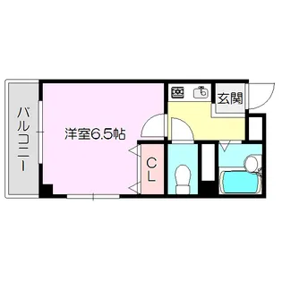 弘和ハイム【4階】の間取り