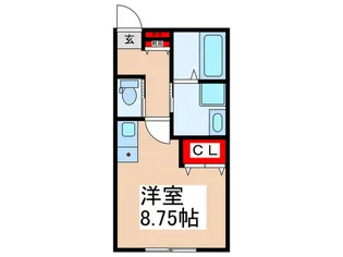 杜のアパート【1階】の間取り