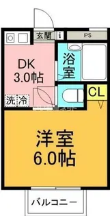 ヒルトップ鶴川【2階】の間取り