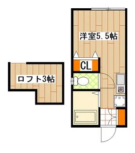 アクア和田【1階】の間取り