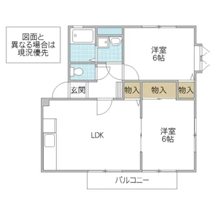 グランドゥール【1階】の間取り