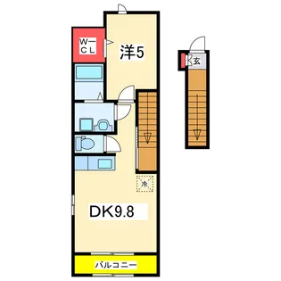 ライラックの間取り