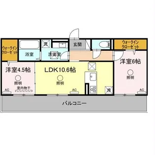 エスト【3階】の間取り