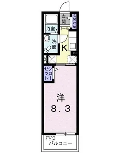 マーベラスプレイス【1階】の間取り