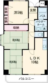 大阪府大東市灰塚2【マンション】の間取り