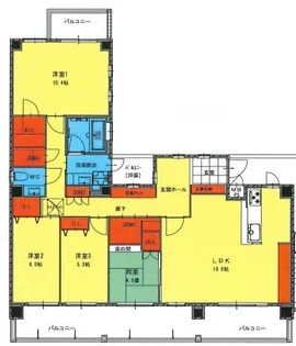 CASA EN II【12階】の間取り