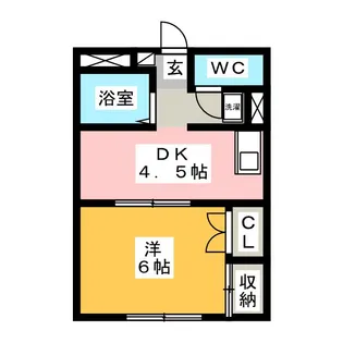 セントレア【1階】の間取り
