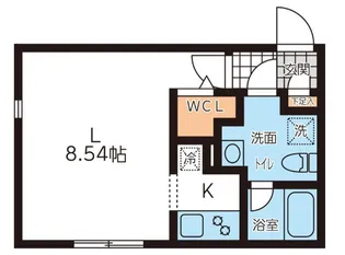PASEO荻窪【1階】の間取り