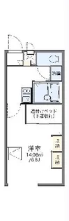 1Kの間取り画像
