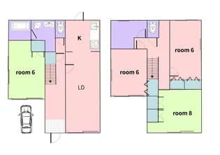 大阪府高石市綾園2【一戸建】の間取り