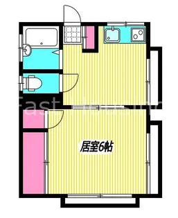 東京都中野区本町4【アパート】の間取り