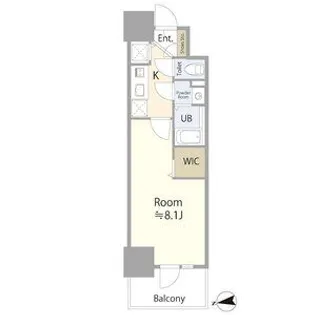 愛知県名古屋市千種区今池5【マンション】の間取り