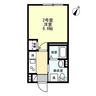 ベイルームグラシア海老名【3階】の間取り