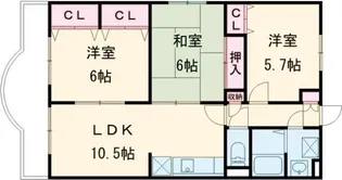 liberte I【2階】の間取り