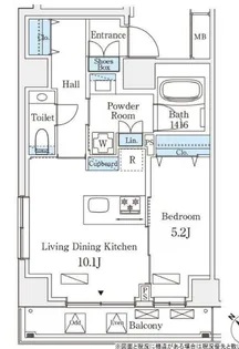 オーパスレジデンス南青山【6階】の間取り