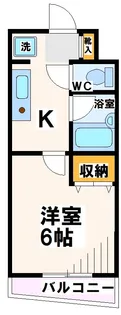 東京都府中市小柳町1【マンション】の間取り