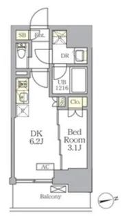 東京都文京区湯島3【マンション】の間取り