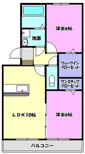 コンフォールA【3階】の間取り