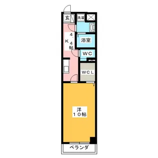 グランソワール瑞穂【3階】の間取り