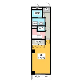 エスポワールM【1階】の間取り