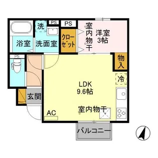 ビエンナ【1階】の間取り