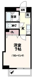 ウイリアムヒルズ高井戸【2階】の間取り