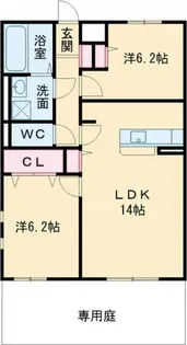 グランツ【2階】の間取り