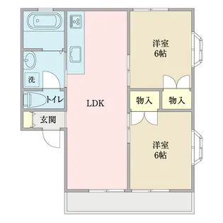 メゾン柴田【1階】の間取り