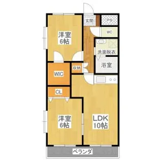 アルヴィラージュ【4階】の間取り