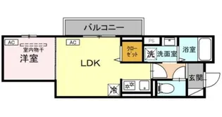 東京都板橋区東新町2【アパート】の間取り