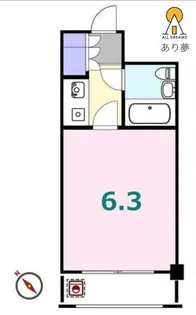 早川ビル【6階】の間取り