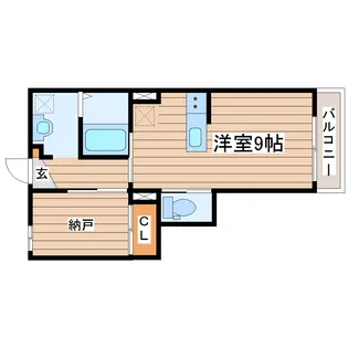 anyre高砂駅東II【1階】の間取り