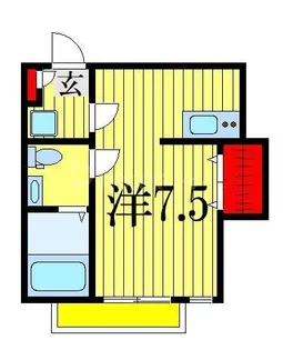 千葉県船橋市宮本1【アパート】の間取り