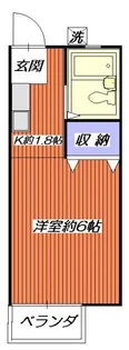 神奈川県横浜市南区中里3【アパート】の間取り