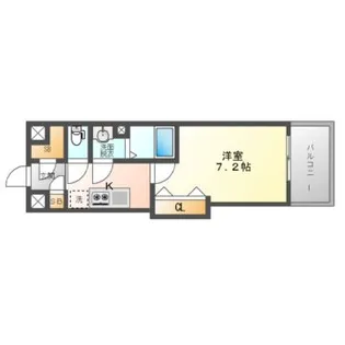 ラグゼナ門真【9階】の間取り