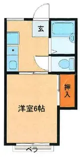 アミューズ吉野A棟【1階】の間取り