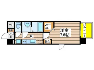 パルティール笠寺【12階】の間取り
