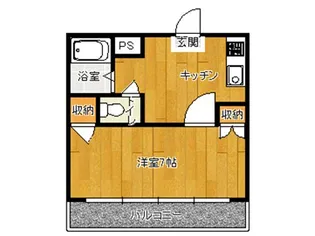 マウントビュー【3階】の間取り