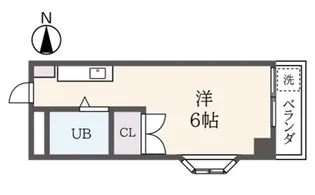 ジュネスハイム【4階】の間取り