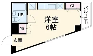 ラ・メゾンM2【5階】の間取り