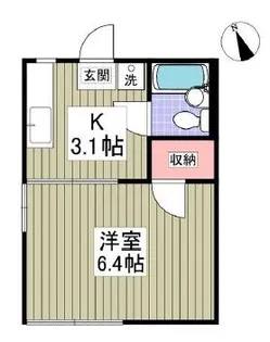 マーキュリーS【1階】の間取り