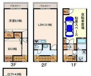 キャピタルメイツの間取り