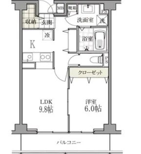 東京都港区白金台5【マンション】の間取り