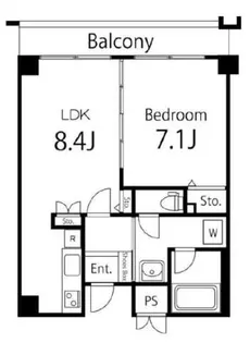 ガーデン杉並方南【3階】の間取り