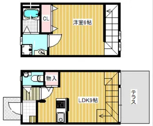 ルーチェ【1階】の間取り
