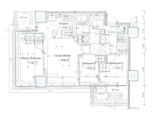 クラッシィタワー新宿御苑【24階】の間取り