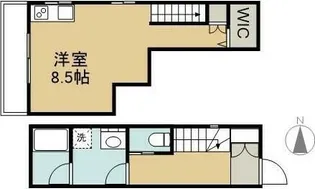 コート四季 1【2階】の間取り