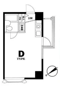 メインステージ西葛西【5階】の間取り